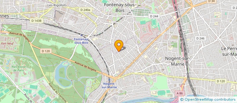 localisation de l'entreprise MONSIEUR DJAMEL YASSAAD à FONTENAY-SOUS-BOIS