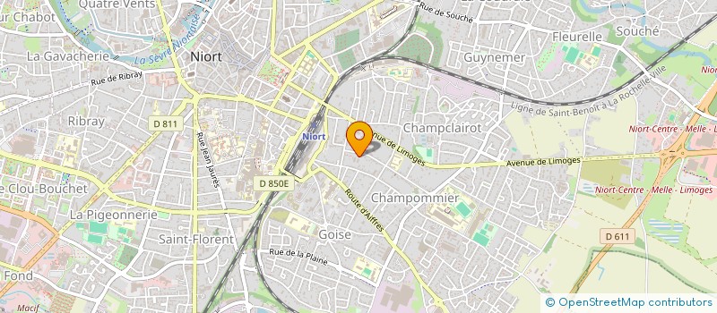 localisation de l'entreprise MONSIEUR DJAMEL YOUKHSEF à NIORT