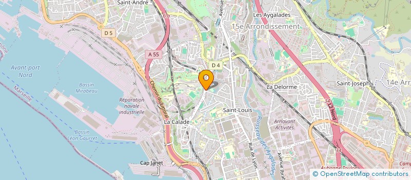 localisation de l'entreprise MONSIEUR DJAMEL ZEGHAR à MARSEILLE