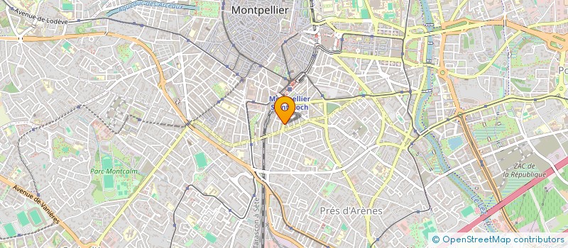 localisation de l'entreprise MONSIEUR DJAMEL ZERROUG à MONTPELLIER