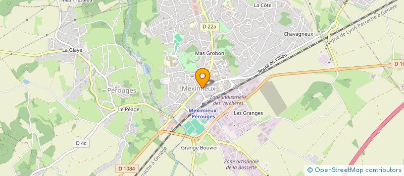localisation de l'entreprise MONSIEUR DJAMILE BABOU à MEXIMIEUX