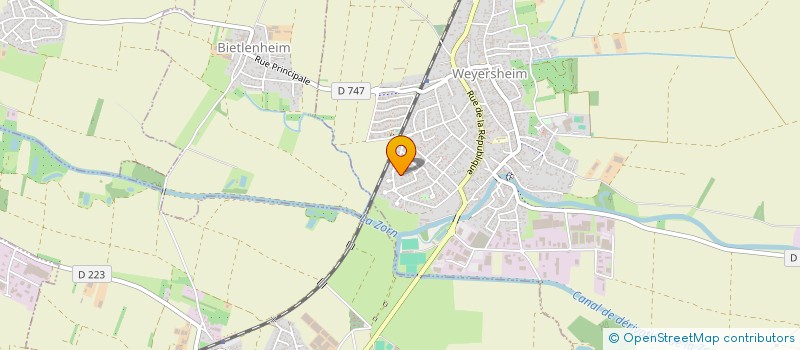 localisation de l'entreprise MONSIEUR DJAMSHID ARDALAN  WEYERSHEIM