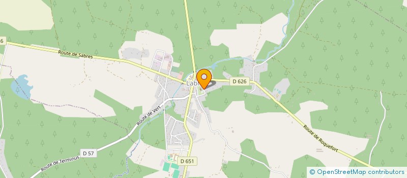 localisation de l'entreprise MONSIEUR DJAMSHID SABERAN  LABRIT