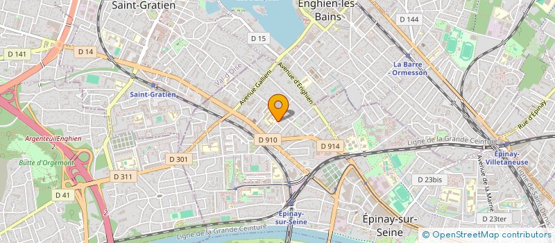localisation de l'entreprise MONSIEUR DJANGE TOUNKARA à EPINAY-SUR-SEINE