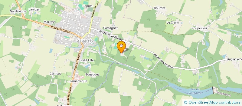 localisation de l'entreprise MONSIEUR DJANGO ZIEGLER  GABARRET