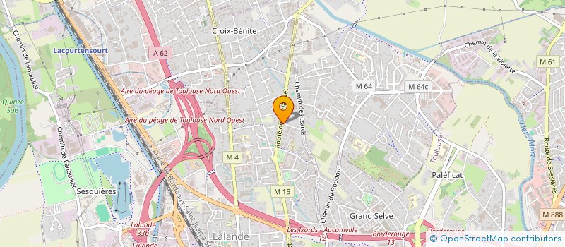 localisation de l'entreprise MONSIEUR DJANHIS PIQUEMAL  TOULOUSE