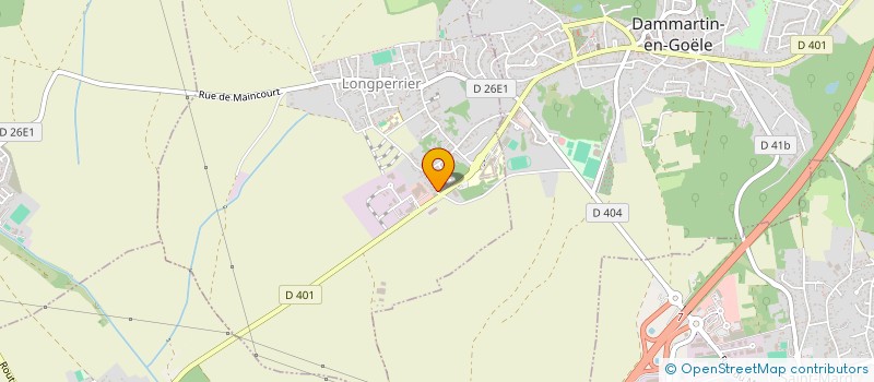 localisation de l'entreprise MONSIEUR DJANICK NANETTE  VILLENEUVE-SOUS-DAMMARTIN