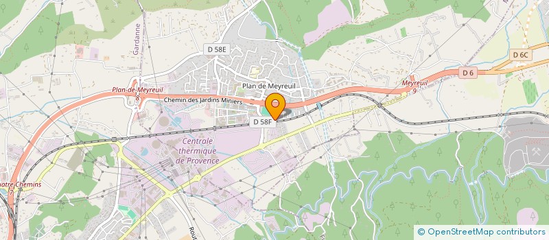 localisation de l'entreprise MONSIEUR DJANY CARA  MEYREUIL