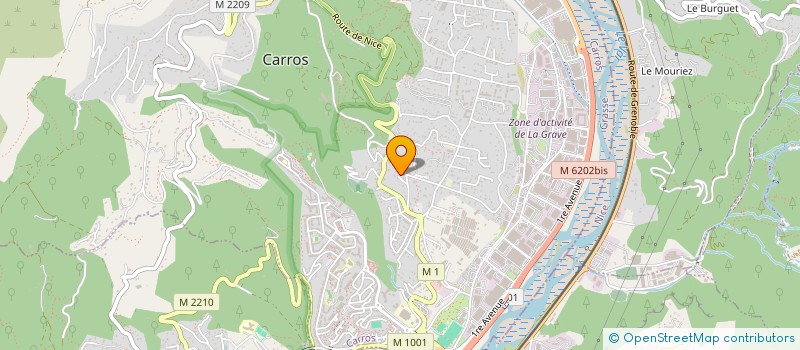 localisation de l'entreprise MONSIEUR DJANY ROCHEL  BEZAUDUN-LES-ALPES