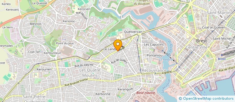 localisation de l'entreprise MONSIEUR DJAOFORE ANKI à BREST