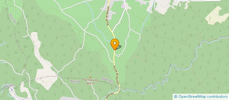 localisation de l'entreprise MONSIEUR DJAOUAD MEGHEZZI  TAVERNES