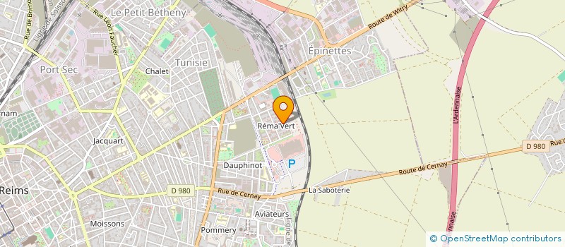 localisation de l'entreprise MONSIEUR DJAOUEB IDRIS-PACHA  REIMS