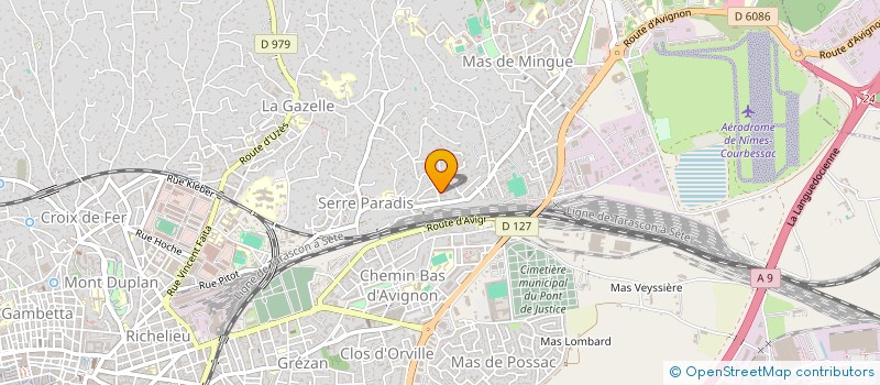 localisation de l'entreprise MONSIEUR DJAOUED FILLALI  NIMES