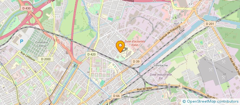 localisation de l'entreprise MONSIEUR DJAOUED KHORSI  ILLZACH