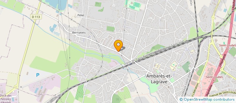 localisation de l'entreprise MONSIEUR DJARIR MOUHOUDHOIR à AMBARES-ET-LAGRAVE