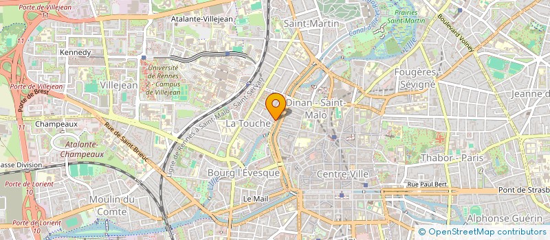 localisation de l'entreprise MONSIEUR DJASRABE NADJIOR  RENNES