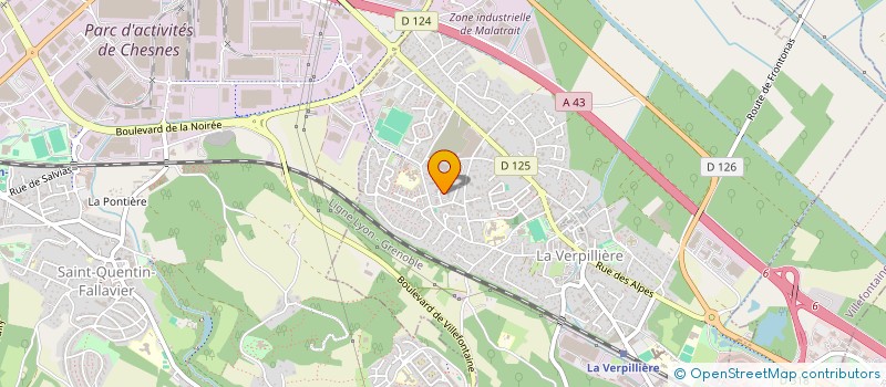 localisation de l'entreprise MONSIEUR DJAVIT BEGESI  LA VERPILLIERE