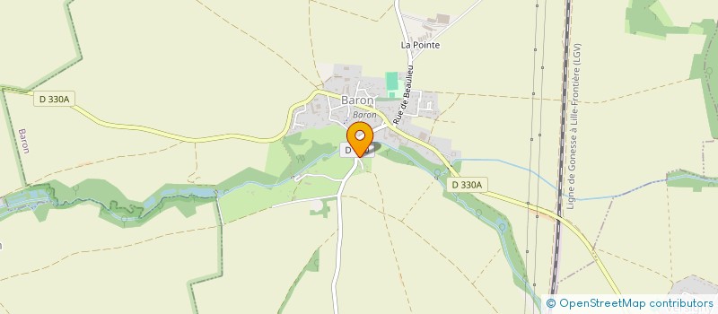 localisation de l'entreprise MONSIEUR DJAWAD RECHID  BARON