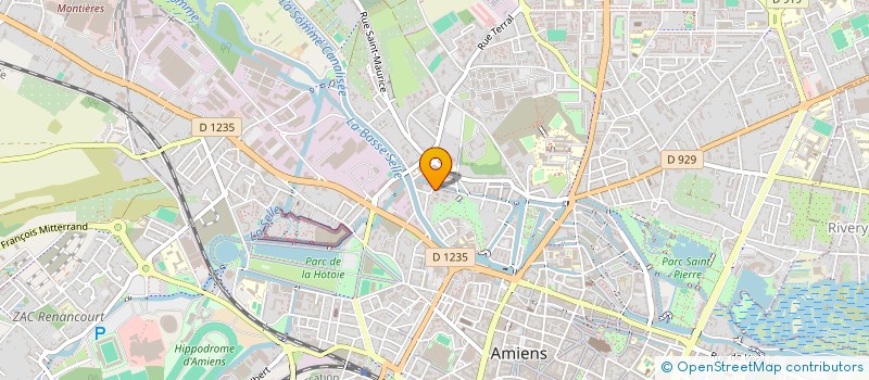 localisation de l'entreprise MONSIEUR DJAWED DJEFFAL à AMIENS