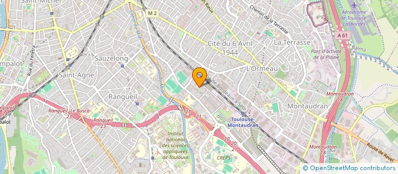 localisation de l'entreprise MONSIEUR DJAWED MEGAIZ à TOULOUSE