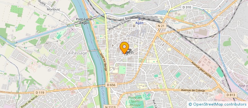 localisation de l'entreprise MONSIEUR DJAWID AZIZI à AGEN