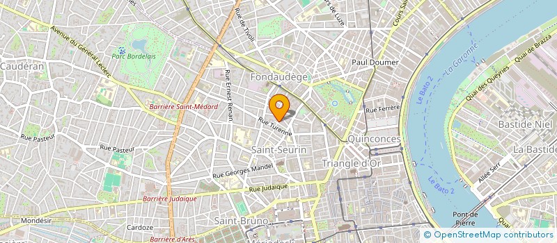 localisation de l'entreprise MONSIEUR DJAYAL DUVAL  BORDEAUX