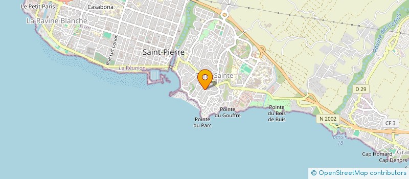 localisation de l'entreprise MONSIEUR DJAYED YAHAYA à SAINT-PIERRE