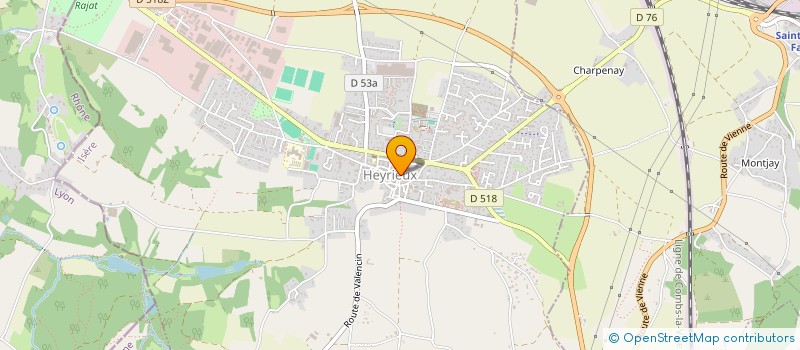 localisation de l'entreprise MONSIEUR DJE TRAZIE  HEYRIEUX