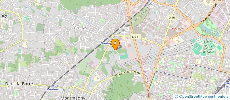 localisation de l'entreprise MONSIEUR DJEAIM GOURDET DJEAIM  GROSLAY