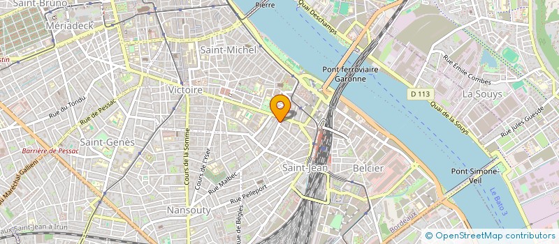 localisation de l'entreprise MONSIEUR DJEBA LIDAY  BORDEAUX