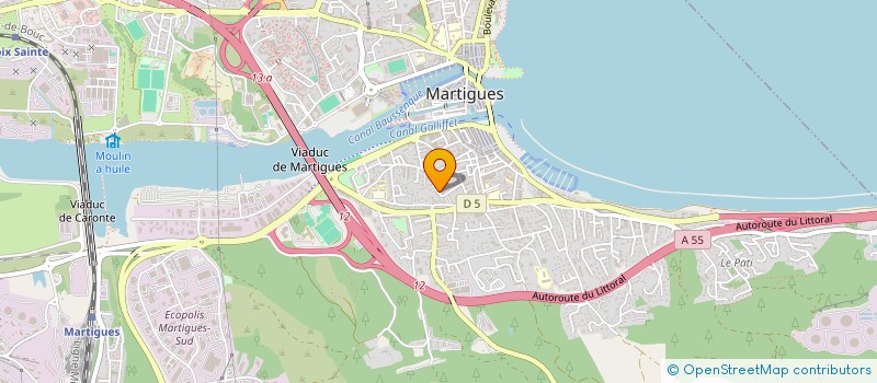 localisation de l'entreprise MONSIEUR DJEBRIEL BEZAHAF à MARTIGUES