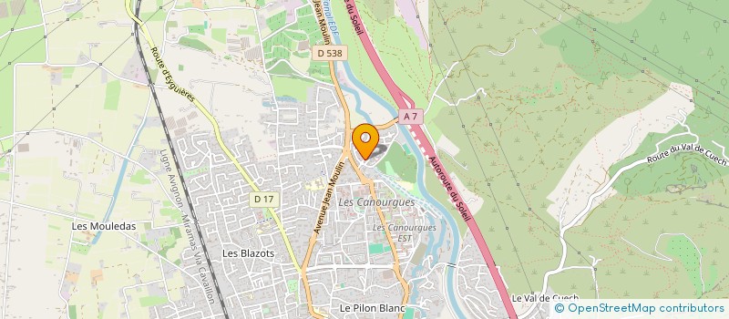 localisation de l'entreprise MONSIEUR DJEBRIL KADRI  SALON-DE-PROVENCE