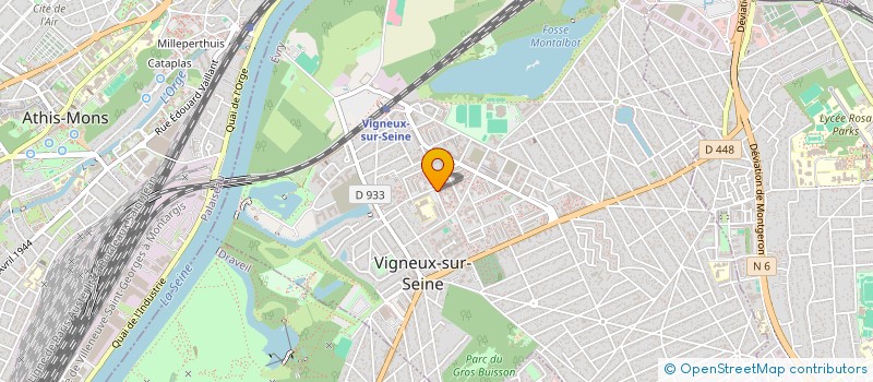 localisation de l'entreprise MONSIEUR DJEDJE GOLY à VIGNEUX-SUR-SEINE