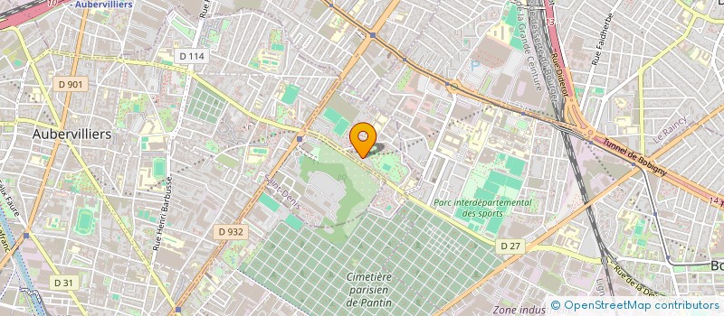 localisation de l'entreprise MONSIEUR DJEDJIGA CHEURFA à PANTIN