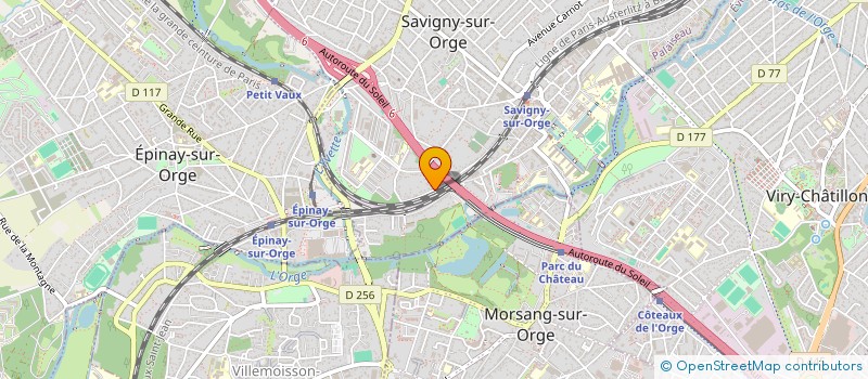 localisation de l'entreprise MONSIEUR DJEEVAPRIYANE MOUTTALOURETTY à SAVIGNY-SUR-ORGE