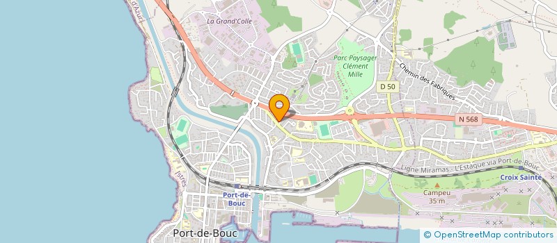 localisation de l'entreprise MONSIEUR DJEFFREY DIOLOT DOMPEYDANT  PORT-DE-BOUC