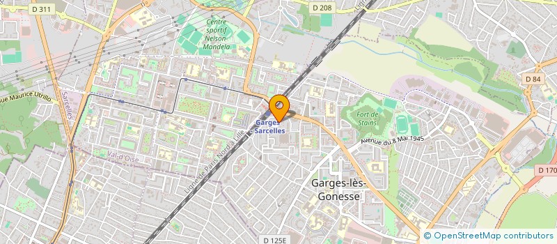 localisation de l'entreprise MONSIEUR DJEGUI DIANKA  GARGES-LES-GONESSE