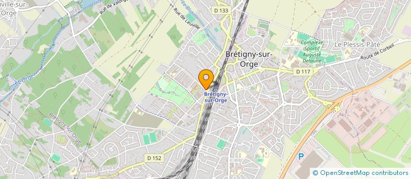 localisation de l'entreprise MONSIEUR DJEKAB REZKI  BRETIGNY-SUR-ORGE