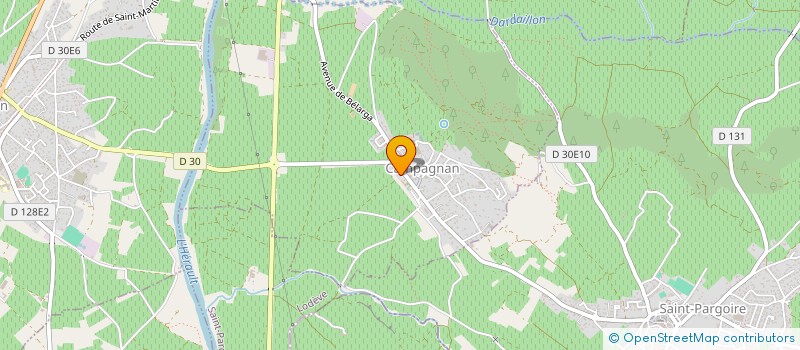 localisation de l'entreprise MONSIEUR DJELA DJAMBA OKOKO  CAMPAGNAN