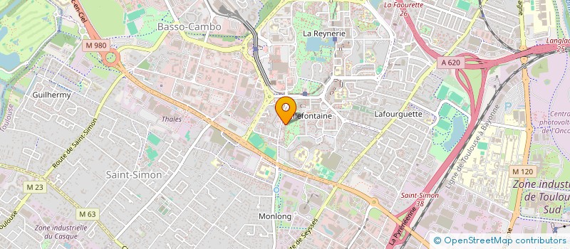 localisation de l'entreprise MONSIEUR DJELLOUL BENBEGHDAD  TOULOUSE