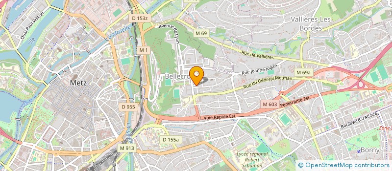 localisation de l'entreprise MONSIEUR DJELLOUL BENKAHLA  METZ