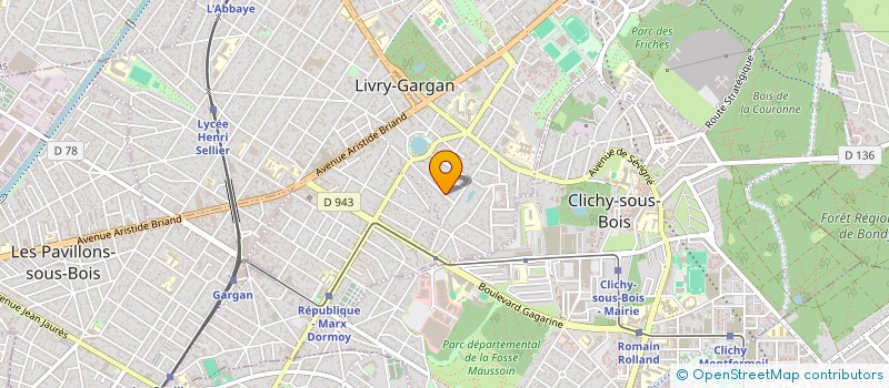 localisation de l'entreprise MONSIEUR DJELLOUL BENSAFI  LIVRY-GARGAN