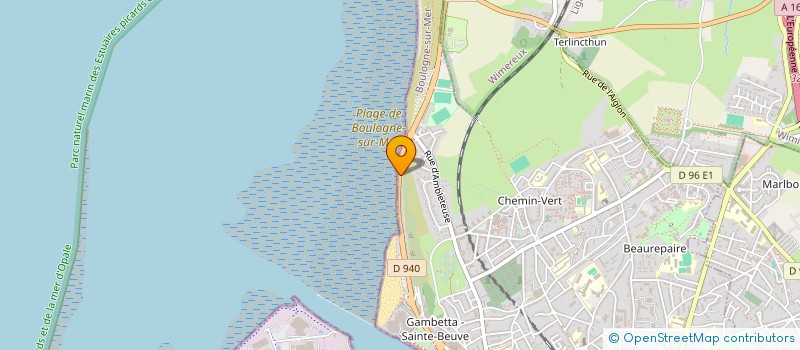 localisation de l'entreprise MONSIEUR DJELLOUL BOUDJEMAA à BOULOGNE-SUR-MER