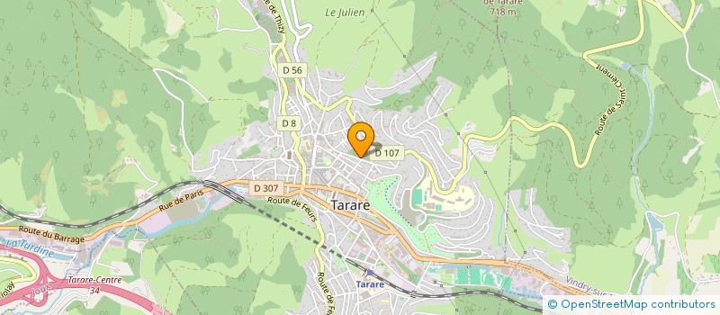 localisation de l'entreprise MONSIEUR DJELLOUL GANA  TARARE
