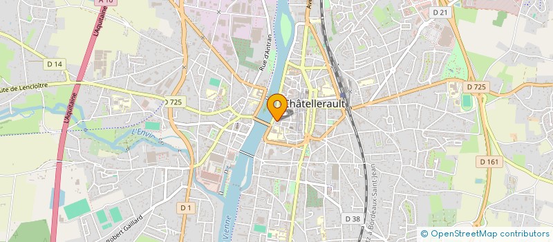 localisation de l'entreprise MONSIEUR DJELLOUL LOUNIS  CHATELLERAULT