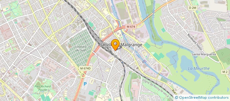 localisation de l'entreprise MONSIEUR DJEMAJL SALIHI  JARVILLE-LA-MALGRANGE