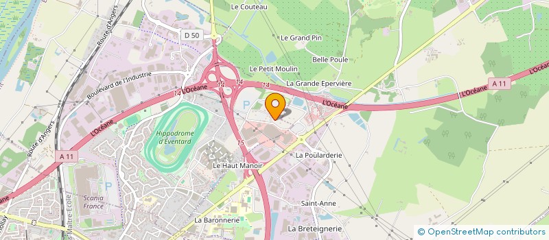 localisation de l'entreprise MONSIEUR DJEMAL BARAVI à ANGERS