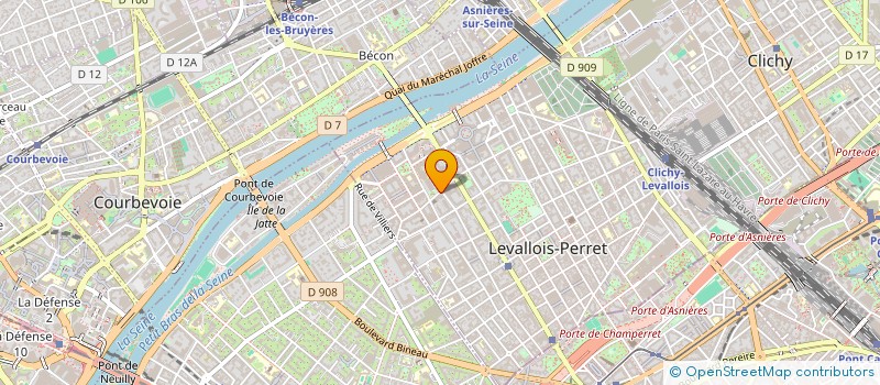 localisation de l'entreprise MONSIEUR DJEMAL ZERARI à LEVALLOIS-PERRET