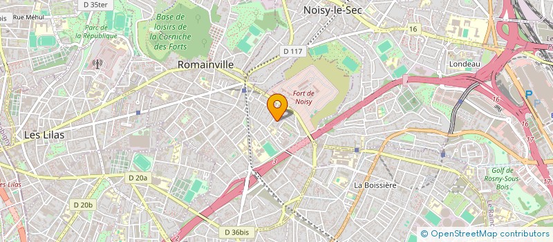 localisation de l'entreprise MONSIEUR DJEMEL ADID à ROMAINVILLE