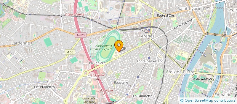 localisation de l'entreprise MONSIEUR DJEMEL BELARBI à TOULOUSE